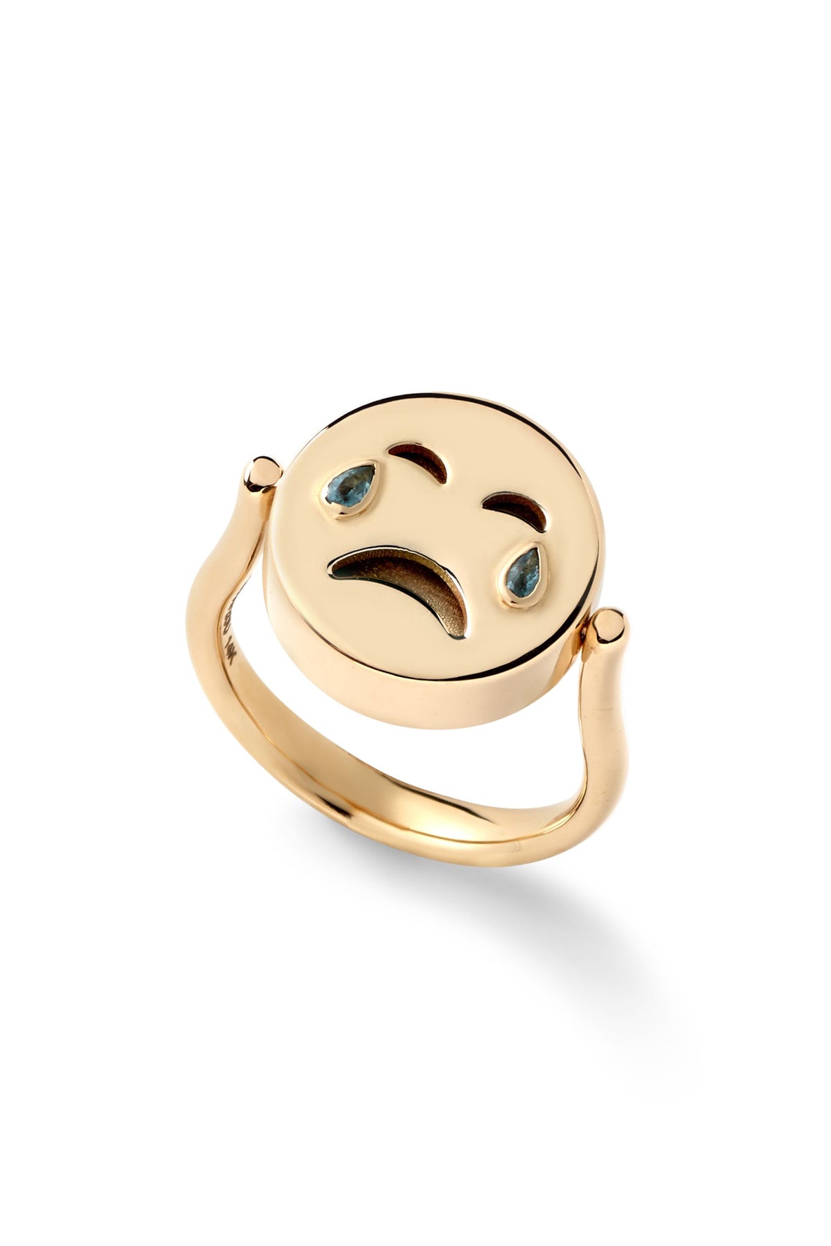 Sad high quality ring ring necklace