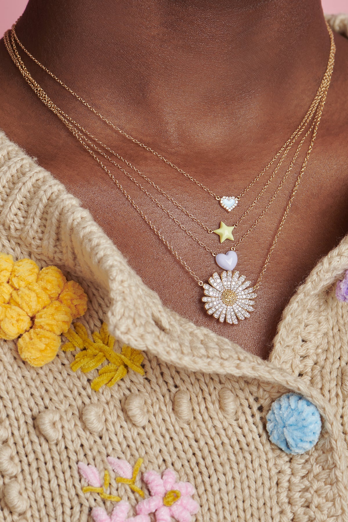 Outlets Daisy Necklace