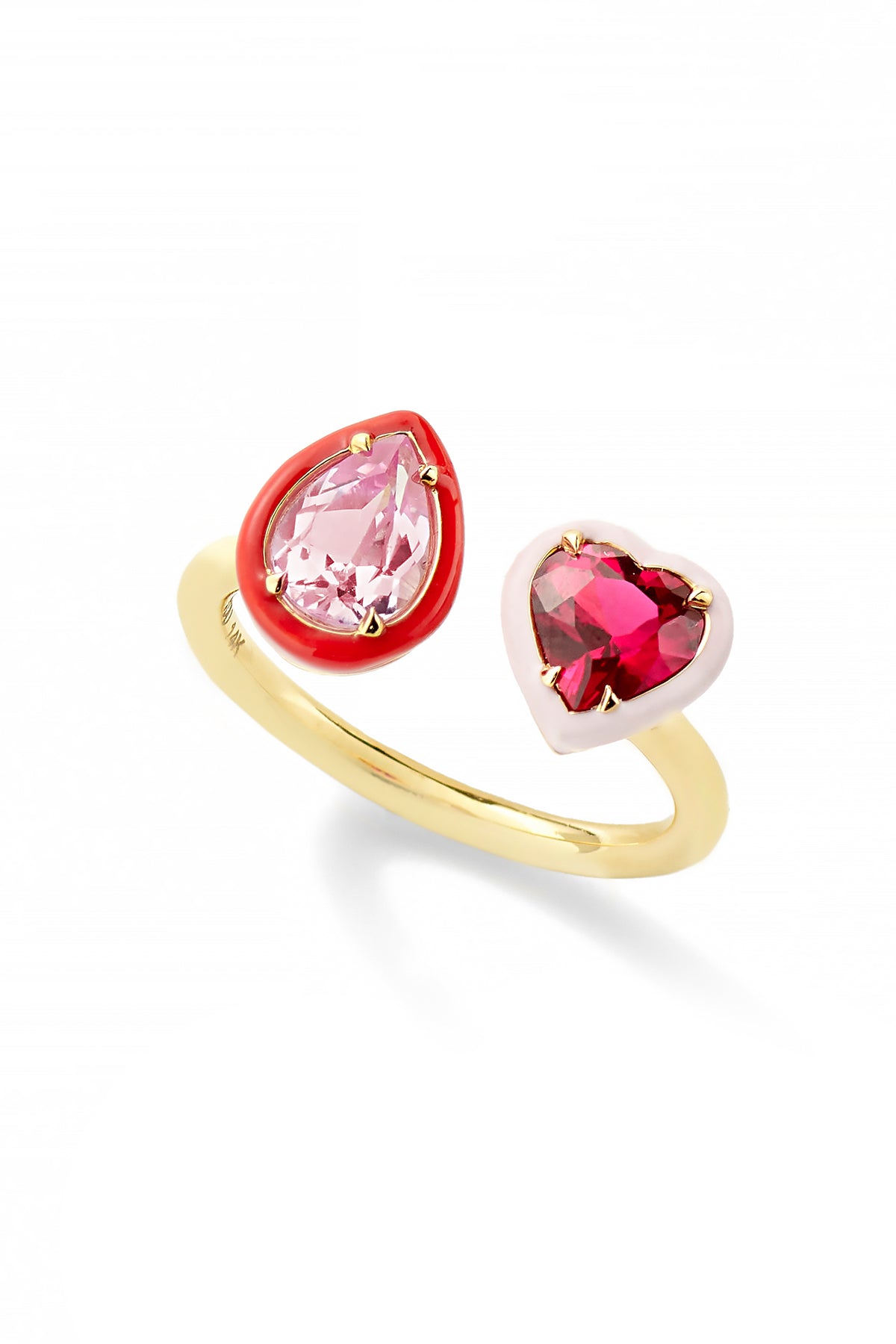 Amour Signet Ring - Rouge Tomate – Alison Lou