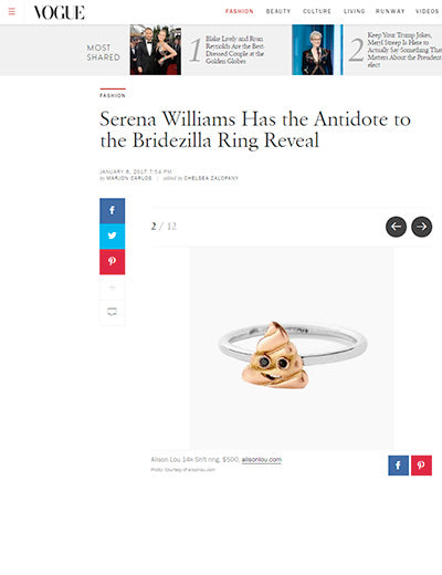 Vogue: Sh!t Ring