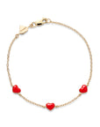 Hearts By The Yard Bracelet