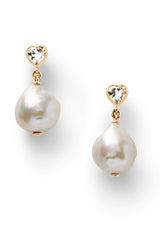 Lover Pearl Drop Earrings - In Stock