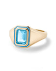 Madison Rectangle Bezel Signet Ring