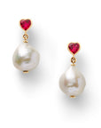 Lover Pearl Drop Earrings