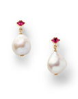 Smooch Pearl Drop Earrings