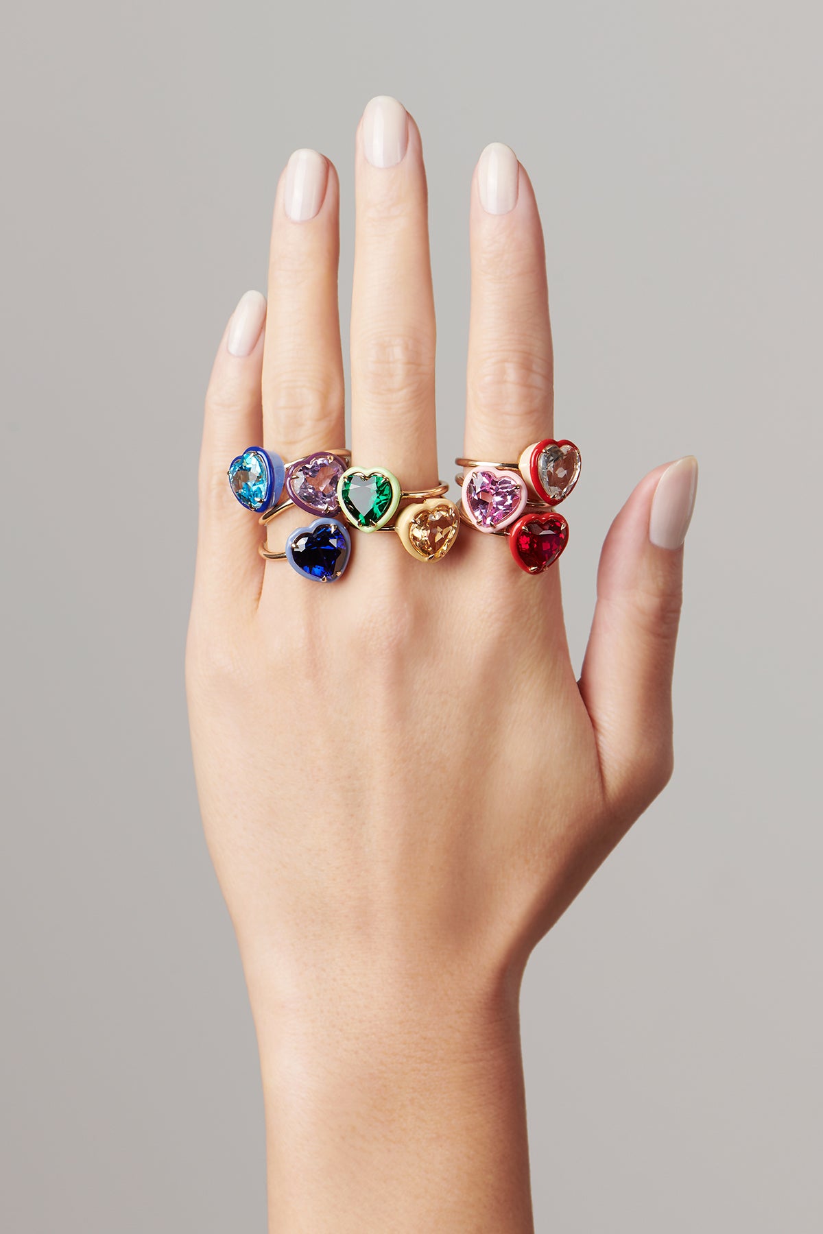 Heart Cocktail Ring - In Stock