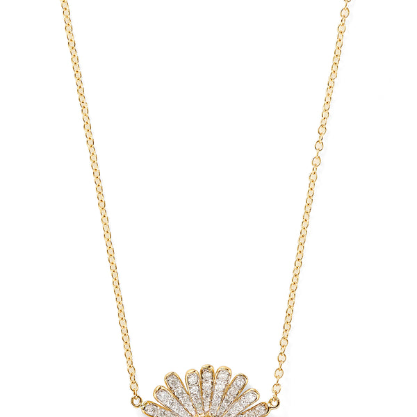 Buy Mia by Tanishq 14k Gold & Diamond Daisy Necklace for Women Online At  Best Price @ Tata CLiQ