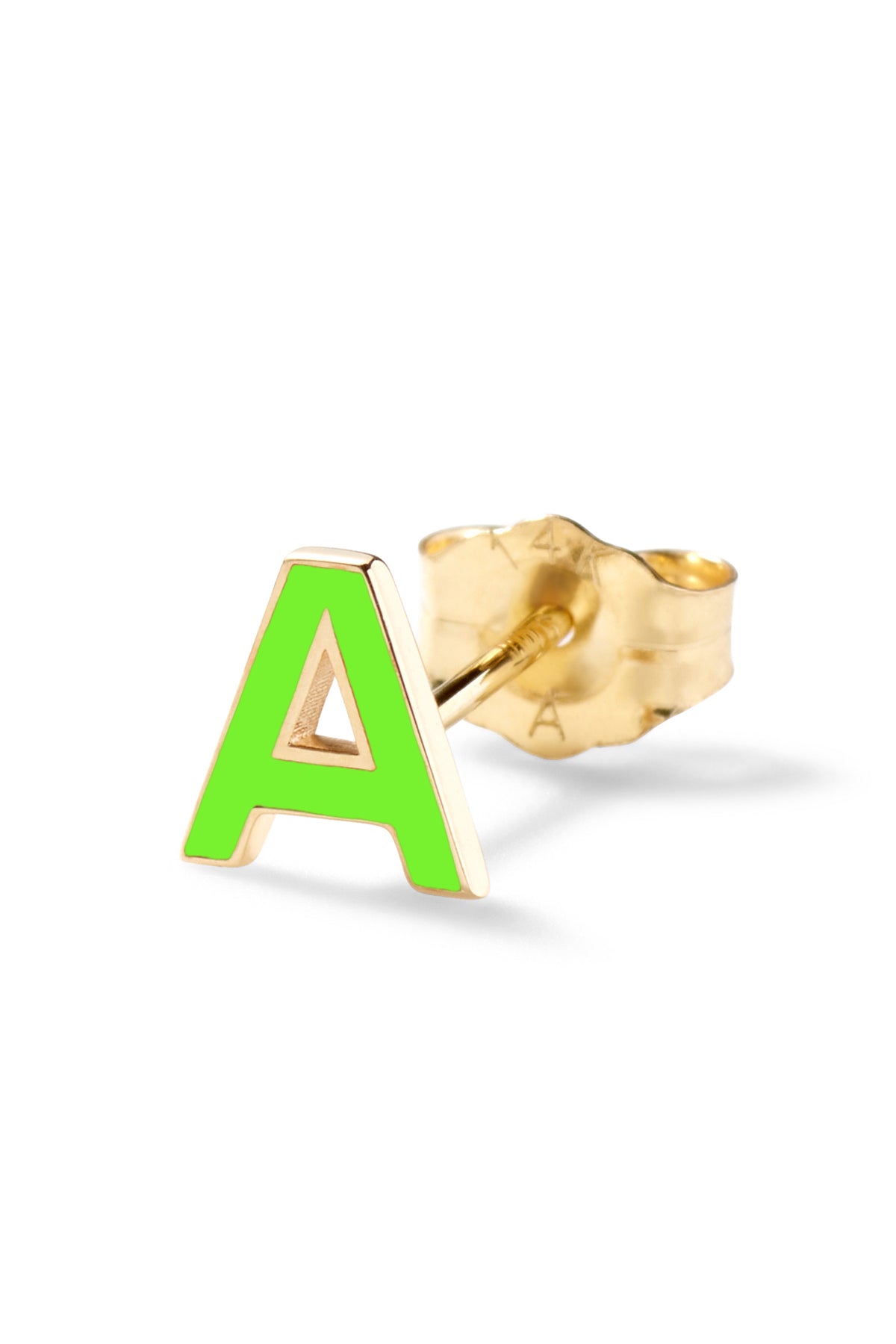 Enamel Letter Stud