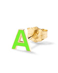 Enamel Letter Stud