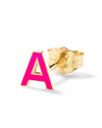 Enamel Letter Stud