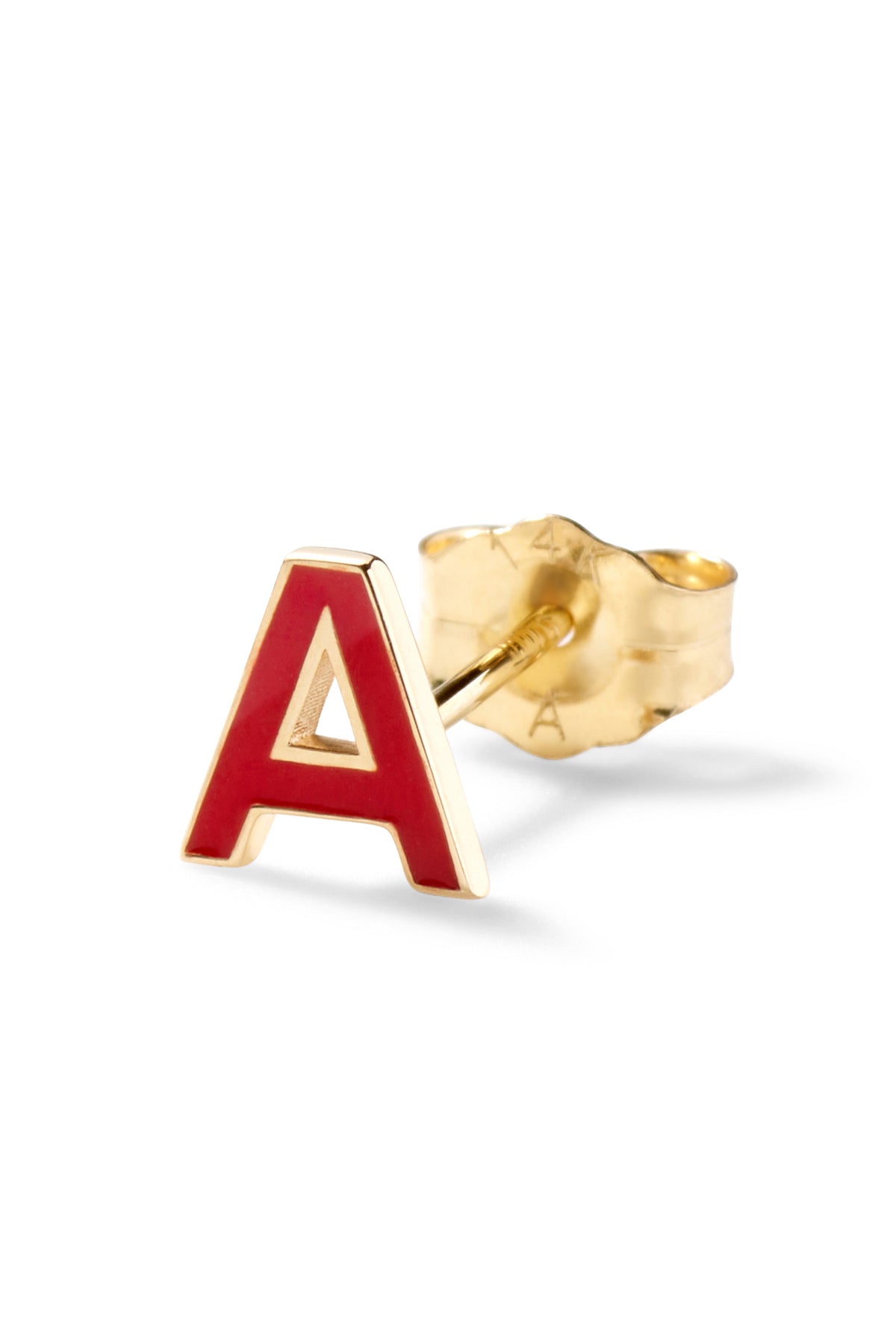 Enamel Letter Stud