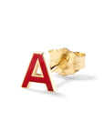 Enamel Letter Stud