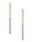 Large Linear Earrings