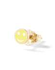 Tiny Happy Face Stud