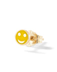 Tiny Happy Face Stud