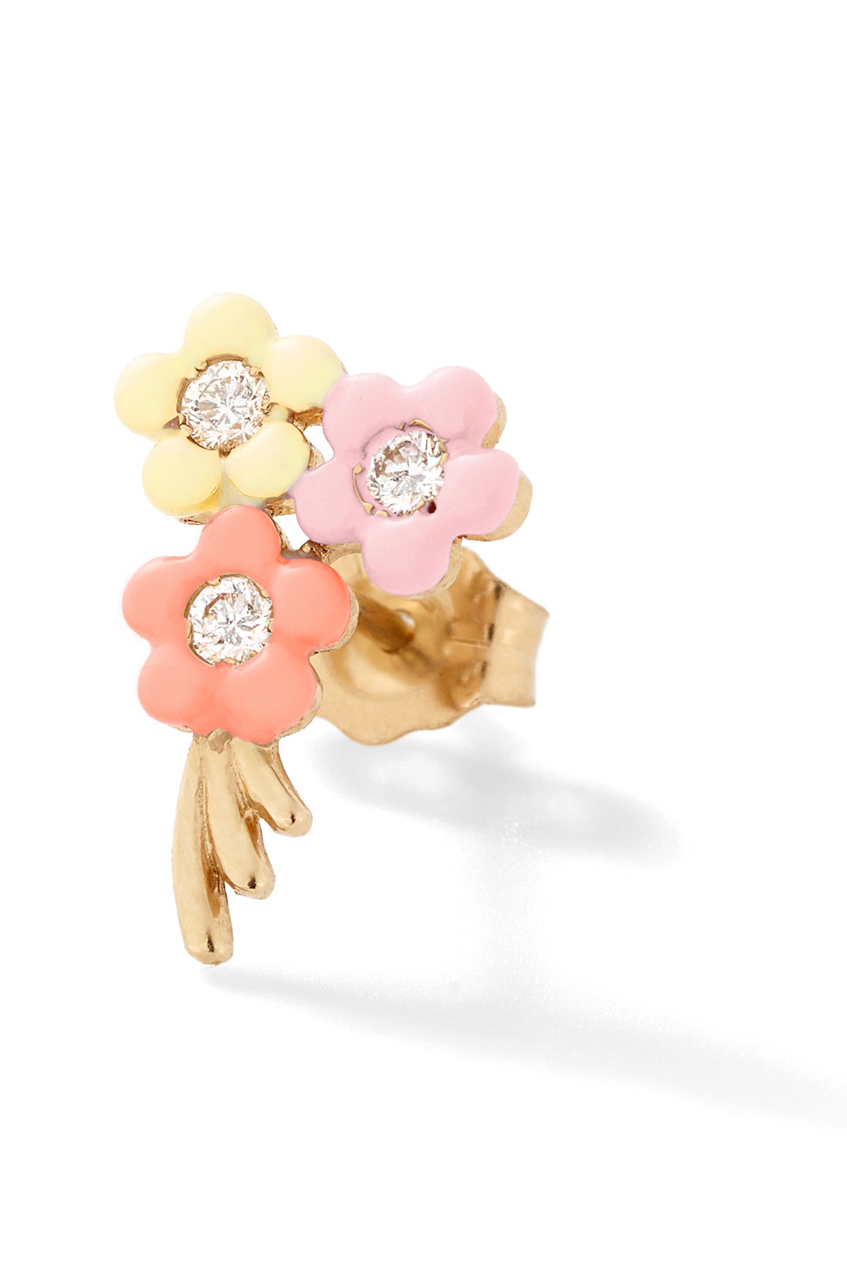 Bouquet of Flowers Stud