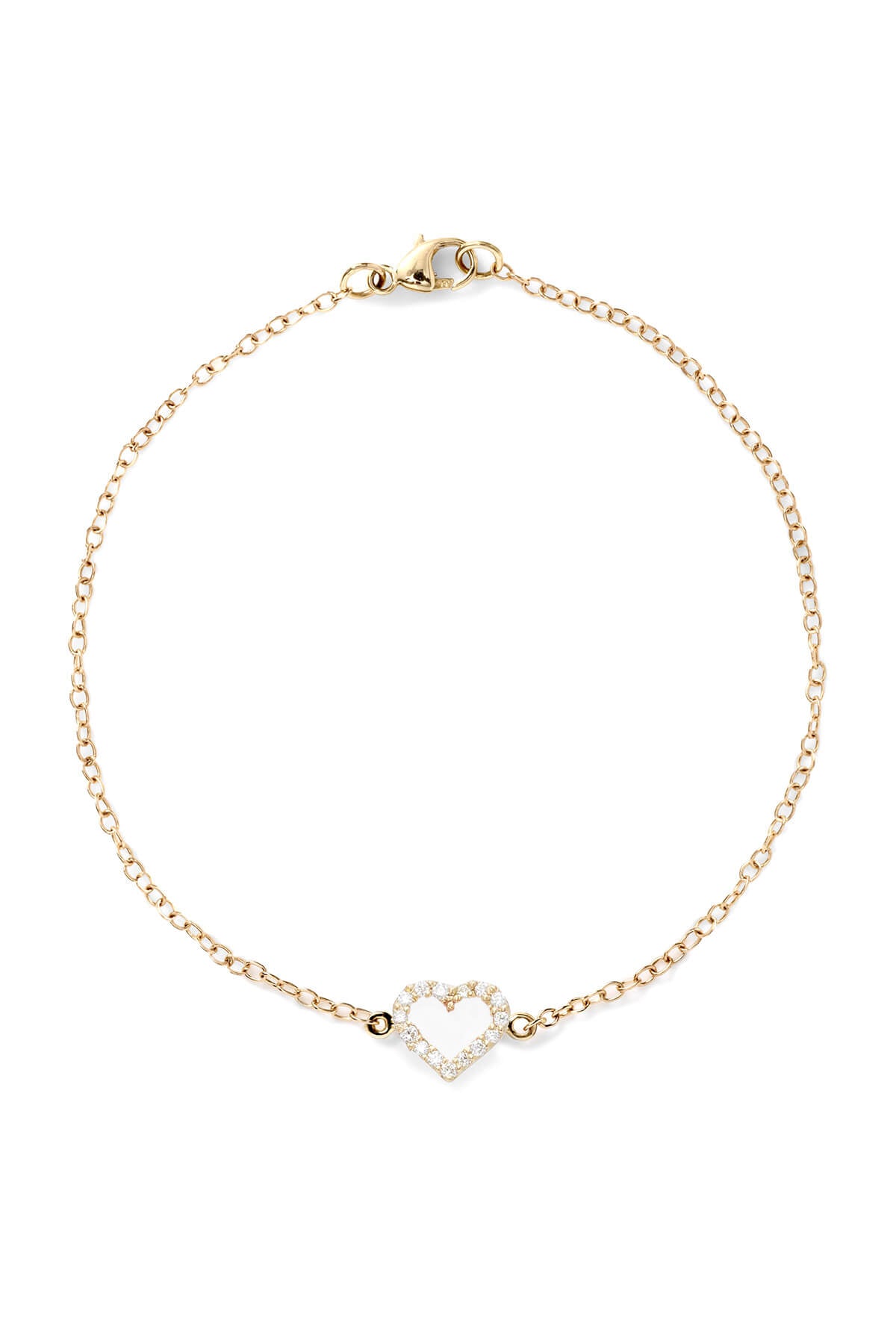 Heart Diamond Bracelet