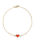 Heart Diamond Bracelet