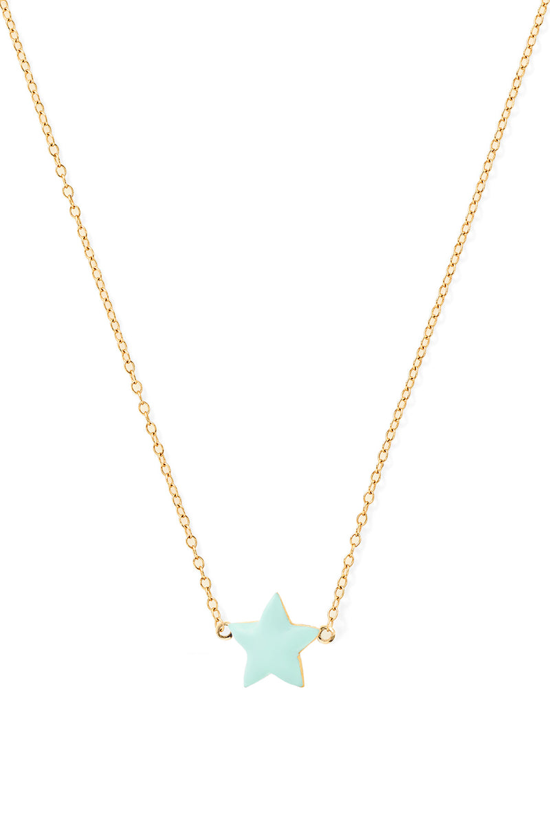 Star Necklace Rose Clair